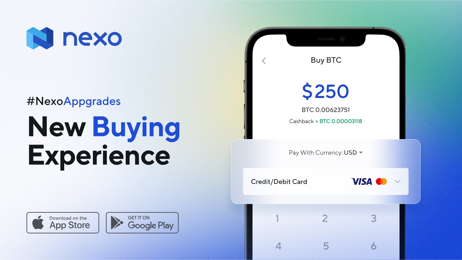 Buying Crypto on the Nexo App Is Now Easier than Ever!