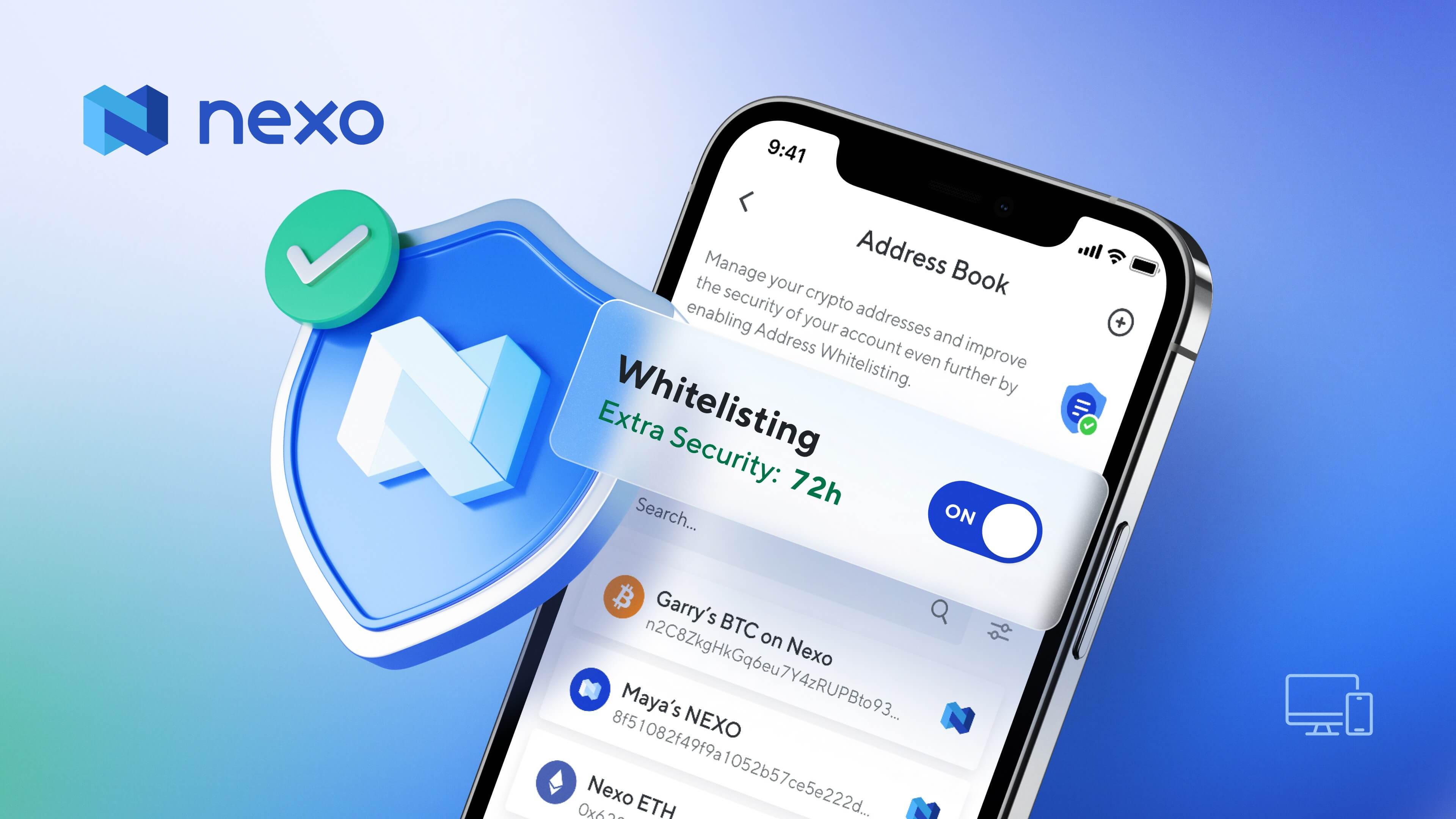 Maximize the Safety of Your Assets with Nexo’s Whitelisting