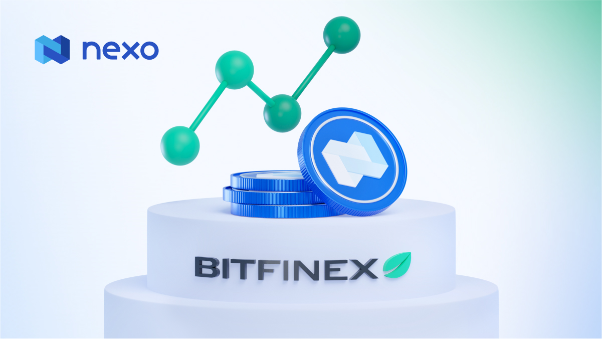 NEXO Is Now Trading on Bitfinex, Enhancing Our Native Token’s Liquidity and Accessibility