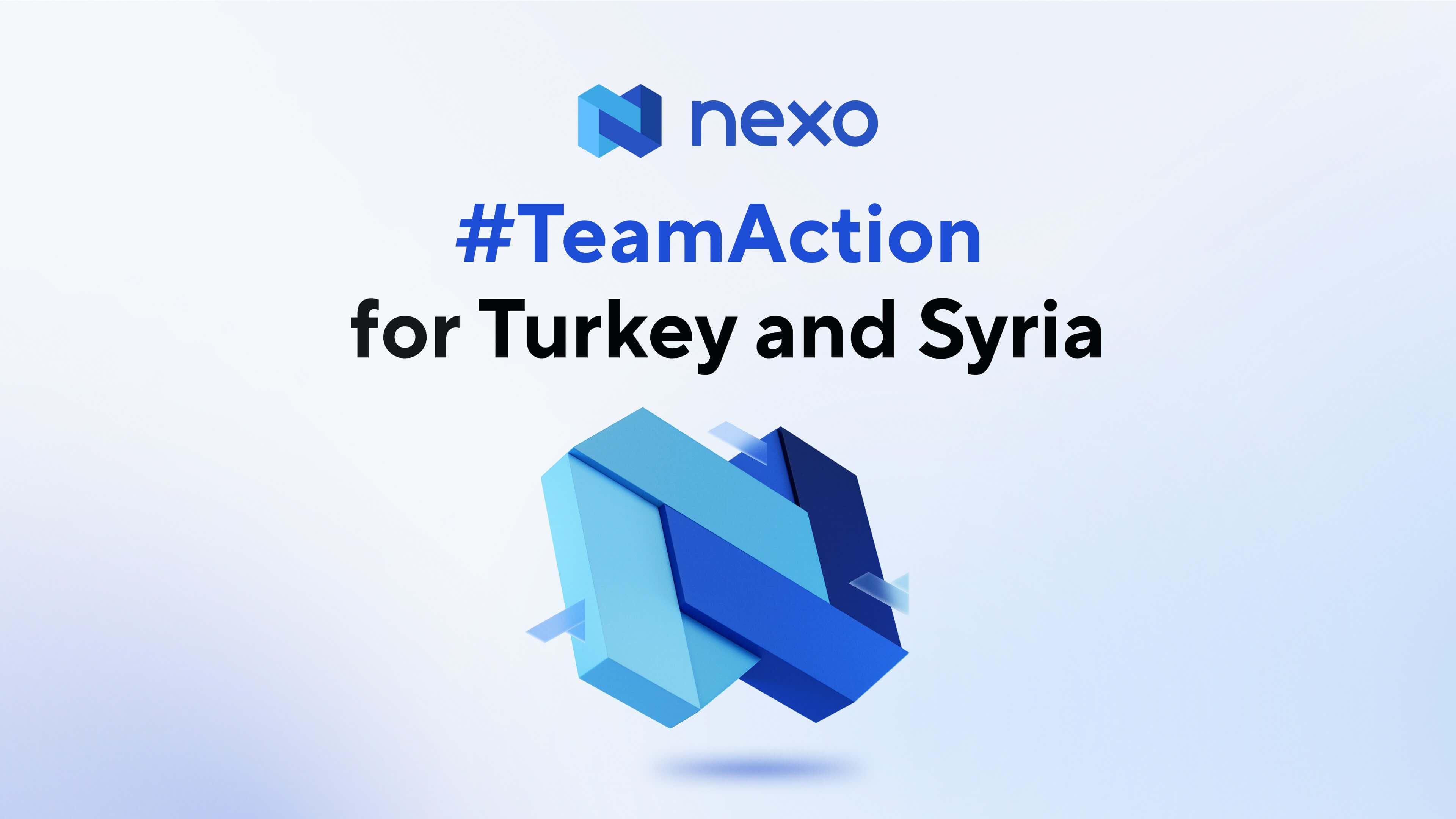 Nexo Team Provides Urgent Aid to Earthquake Victims in Turkey and Syria