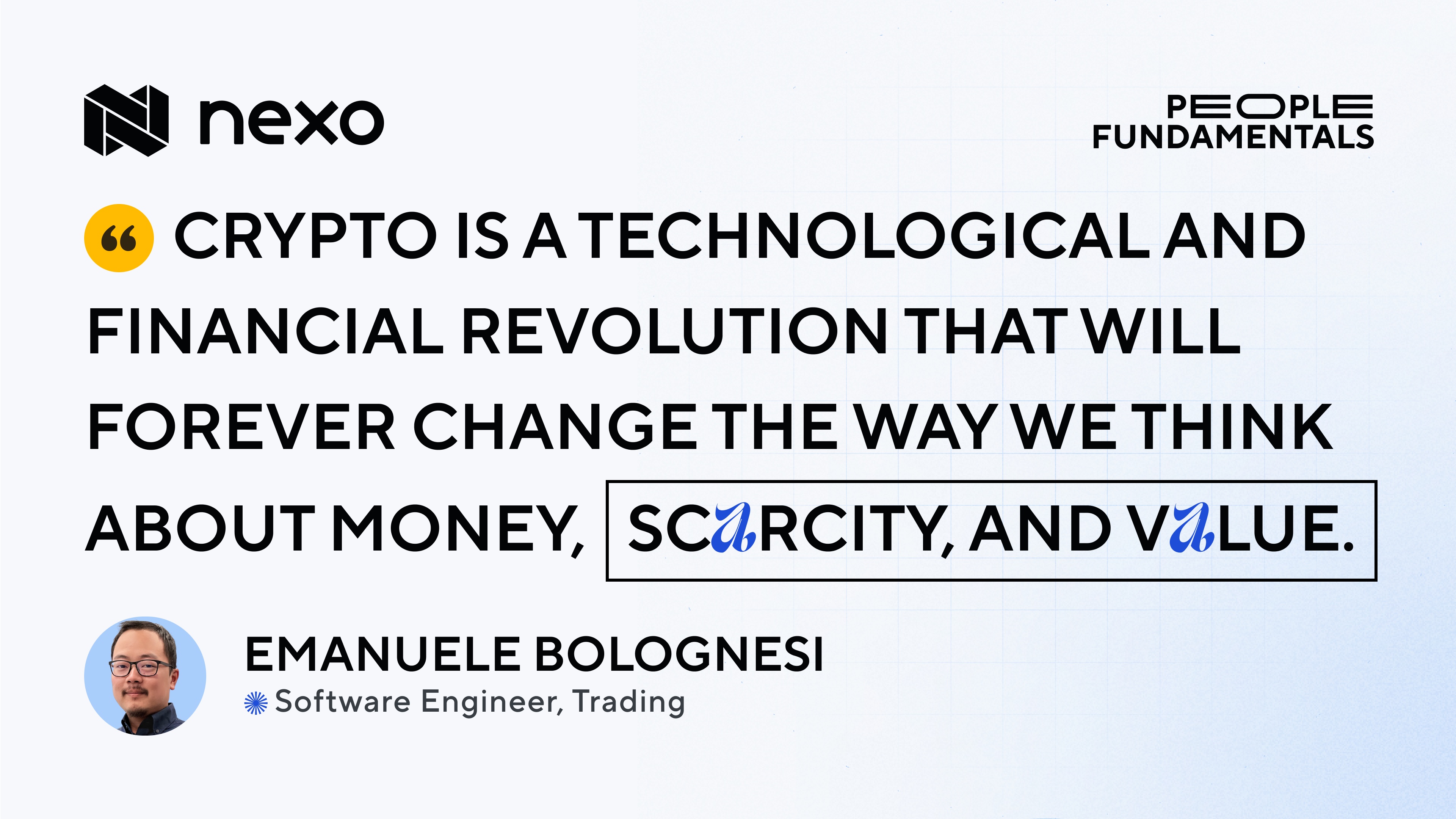 People Fundamentals #2: Emanuele Bolognesi – Almost-Aerospace Engineer Turned Crypto Trader