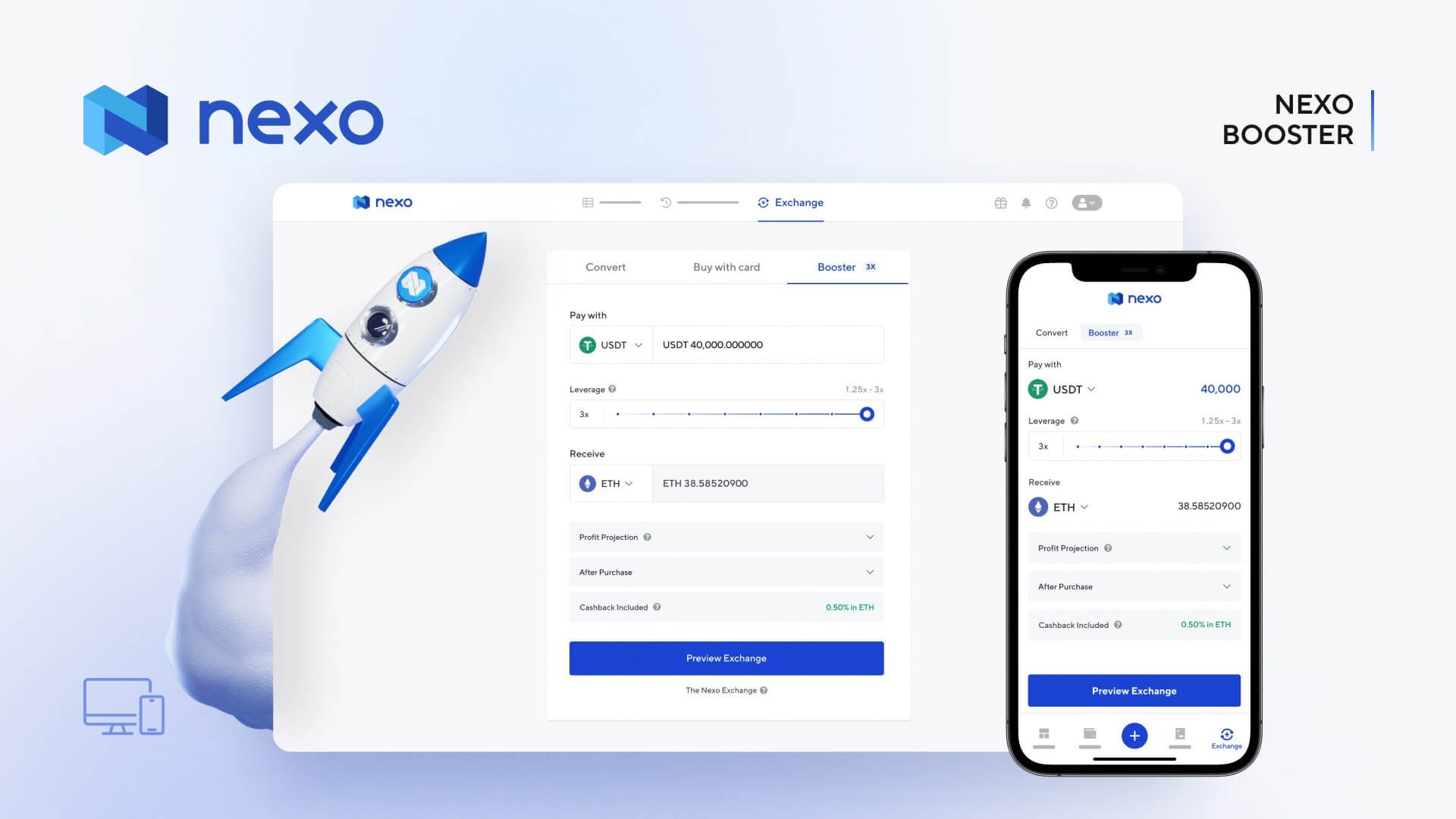 The Nexo Booster Is Now Available on Our Web Platform