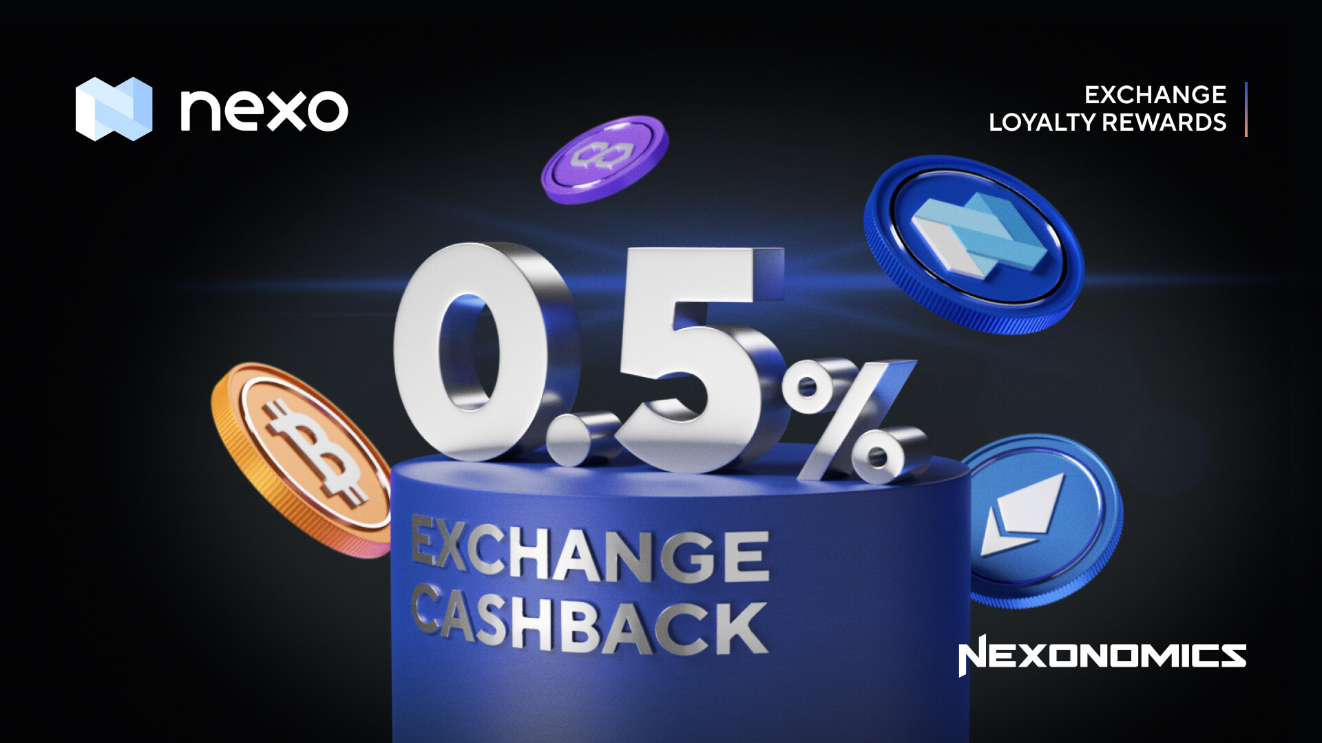 The Nexo Exchange Joins Our Loyalty Program!