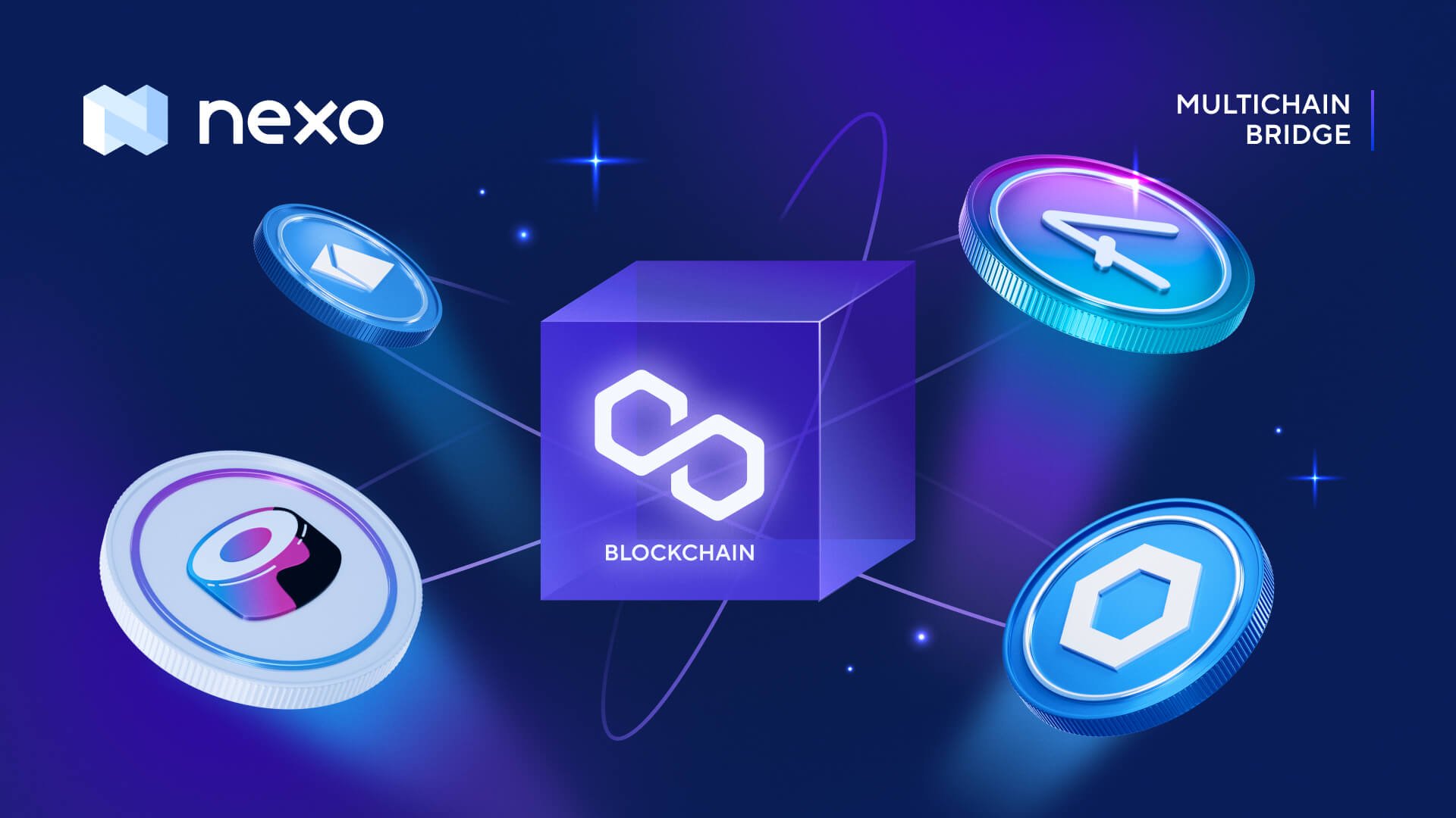 The Nexo Multichain Bridge Expands to ETH, LINK, AAVE & SUSHI