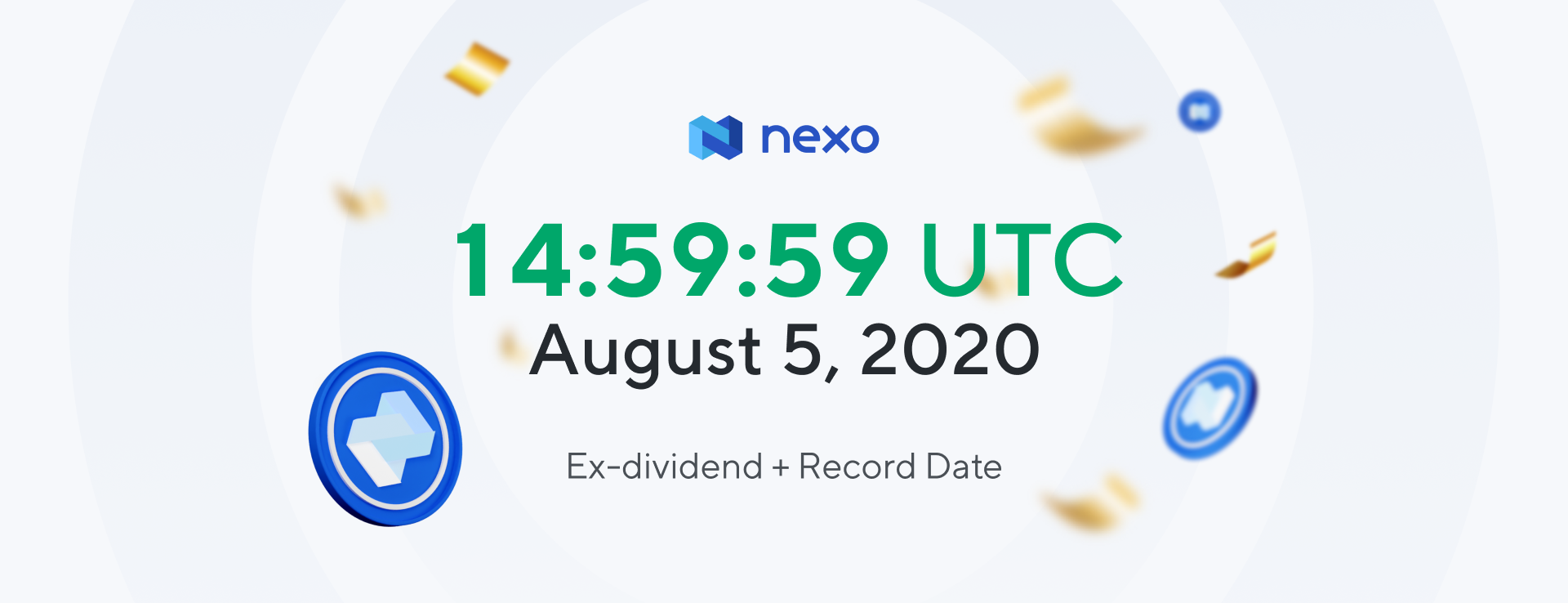 The Official Record and Ex-dividend Date: August 5