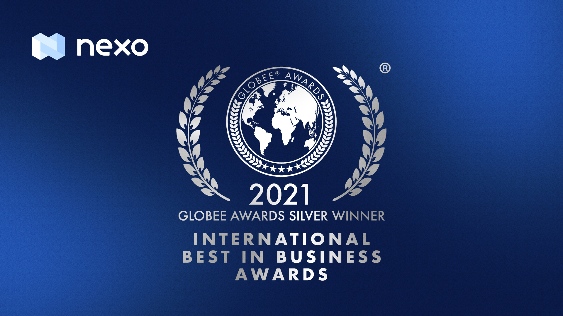 Nexo Awarded Silver Globee® for Financial Company of the Year