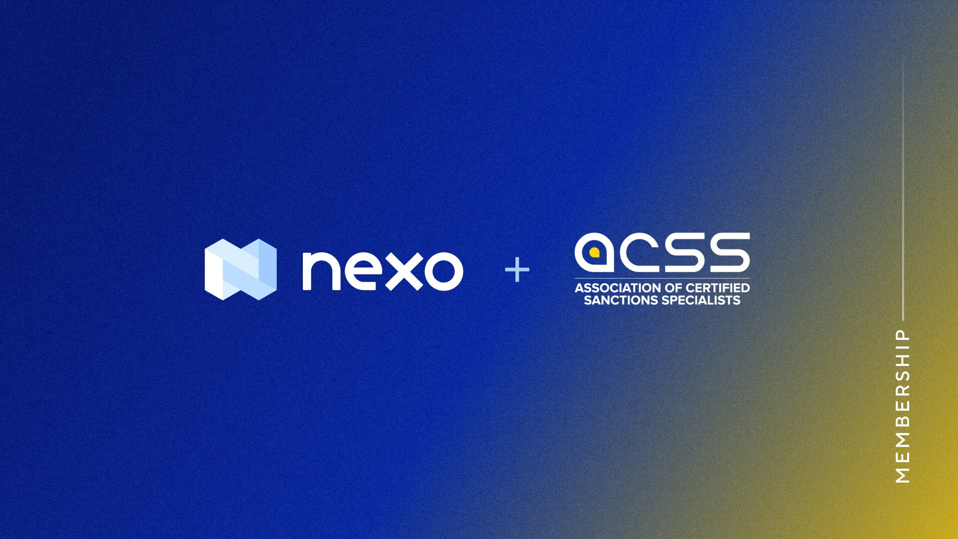Nexo Champions Crypto Compliance, Joining Forces with ACSS to Enhance Industry Standards