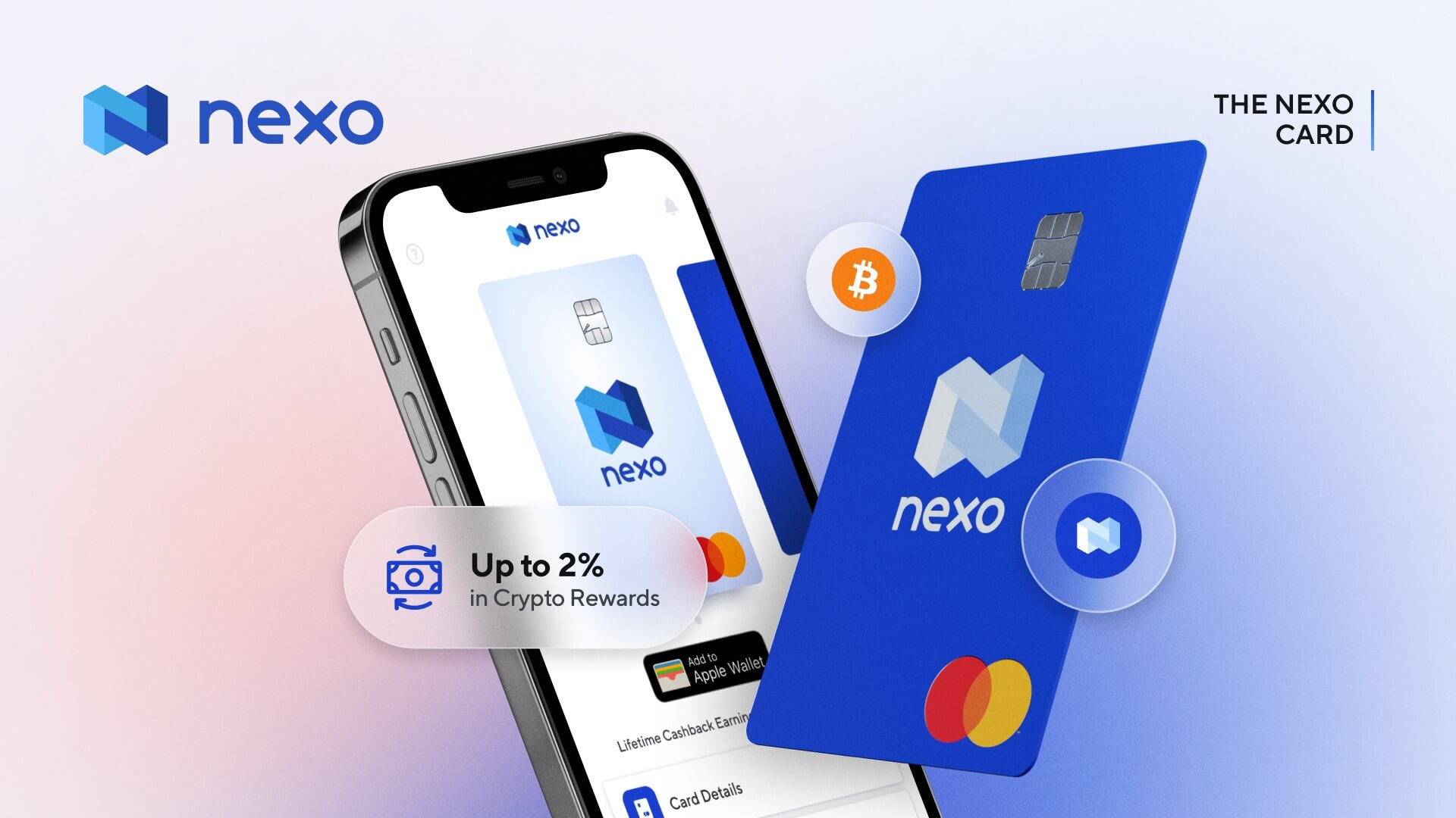 Nexo Launches First Card Backed by a Crypto Credit Line with Mastercard and DiPocket