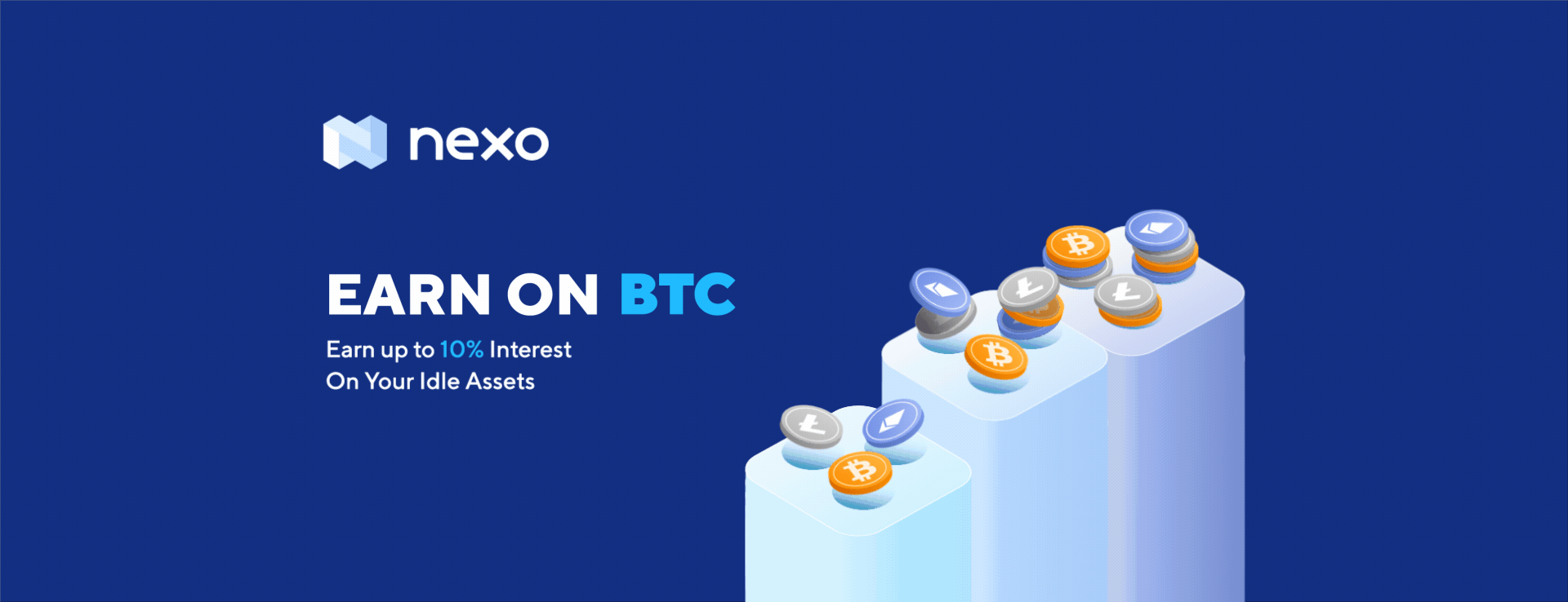 Nexo Sets Crypto-Lending Benchmark – Adds BTC and ETH to Earn On Crypto Suite Offering up to 10% Interest