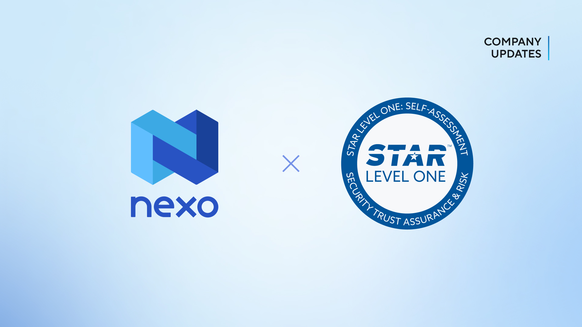 Nexo Strengthens Its Stance on Security and Transparency with CSA STAR Level 1 Certification